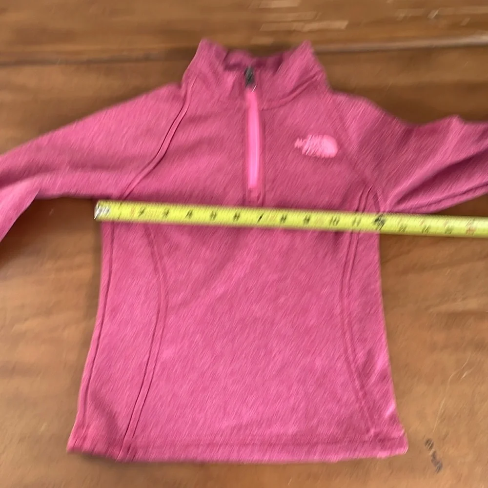 The North Face Kids Pink Fleece Pullover Size XS